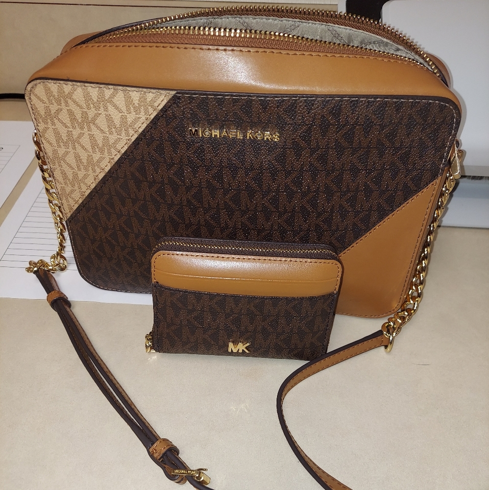 Michael Kors Crossbody and Wallet